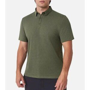 NEW Olive Men's XL Green Modern Ambition Polo Shirt